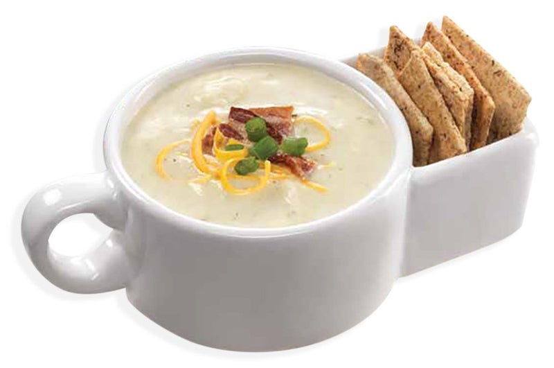 TIYOORTA Soup and Cracker Mug or Cereal Bowl by Kitchen Gadgets, 12 fluid ounces - Image 1